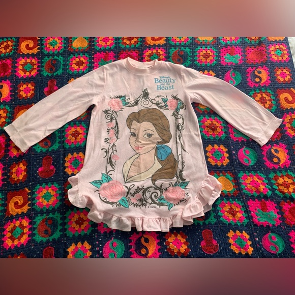 Vintage Other - Vintage Disney Beauty and The Beast Belle Nightgown